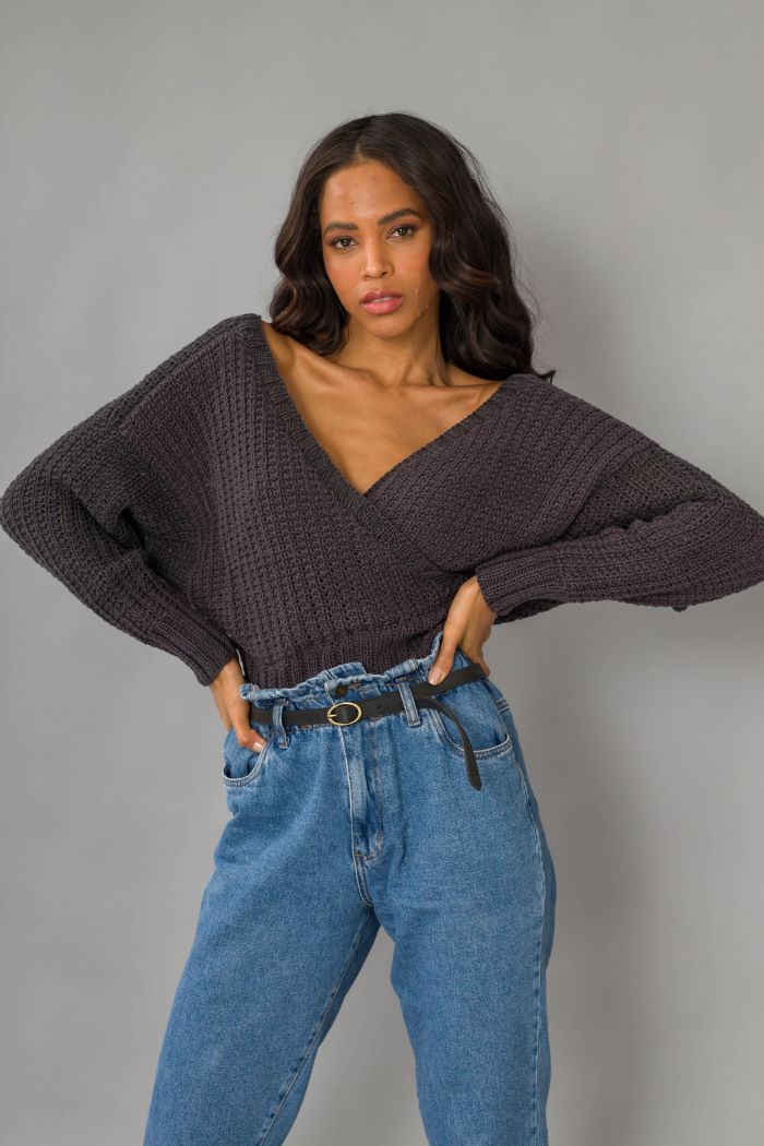 Blusa Transpassada